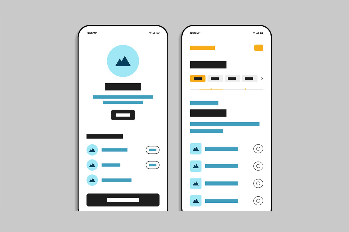 E Commerce Mobile App Wireframe preview 6