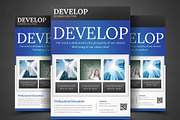 Corporate Business Flyer Template, a Flyer Template by AfzaalGraphics (Thumbnail 1 of 4)