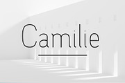 Camilie - Sans Serif Font, a Sans Serif Font by CorgiAstronaut (Thumbnail 1 of 10)