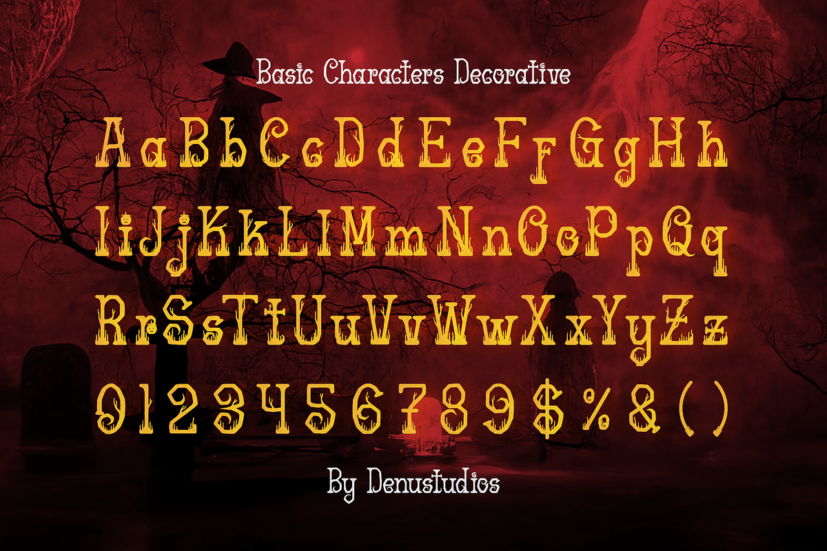 Lochta | New Fantasy Font, a Blackletter Font by Denustudios (Photo 11 of 12)