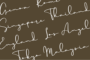 Gianluca Handwritten Font