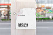 47 sticker mockup bundle vol 2, a Product Mockup by FoundImages (Thumbnail 8 of 50)
