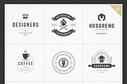 1000 Logos and Badges Bundle, a Branding & Logo Template by Vasya Kobelev (Thumbnail 24 of 39)