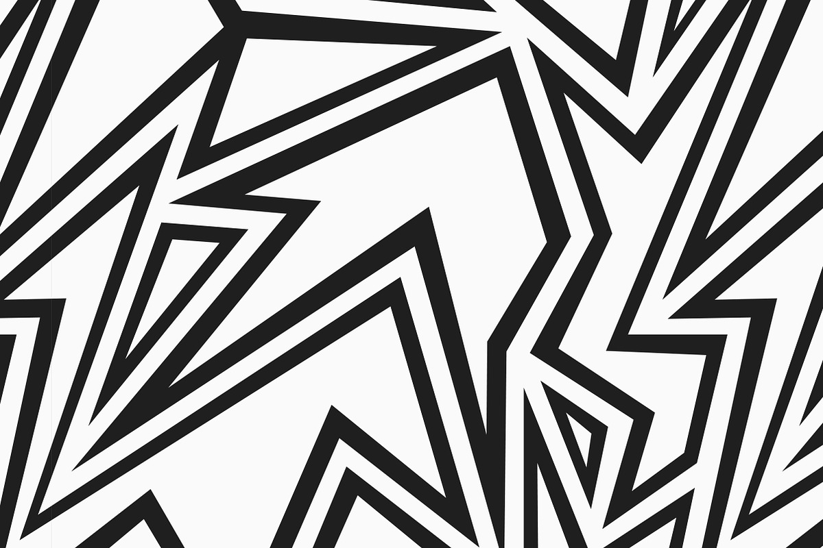 Monochrome Tribal Patterns, a Pattern Graphic by Gudiny (Photo 14 of 22)