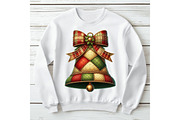 Patchwork Christmas Clipart, an Illustration by SinaCreation (Thumbnail 4 of 11)