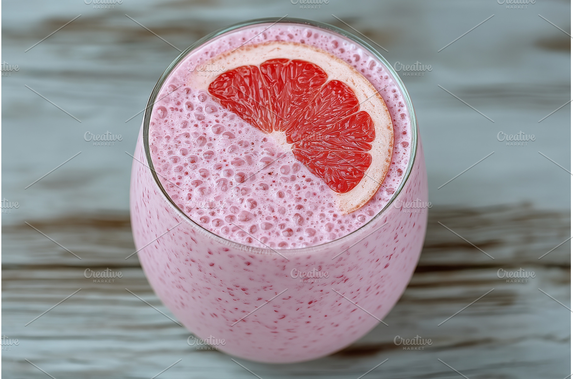 A smoothie of beet root, berries, a Food & Drink Photo by ZinetroN