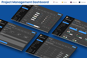Project & Task Management Dashboard, an UI Kit Template by nagaredesignstudio (Thumbnail 1 of 5)