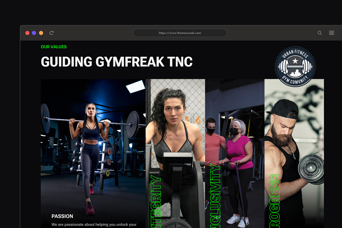 GYMFreak - Gym Website Template, a HTML Template by TNCFlow (Photo 4 of 5)