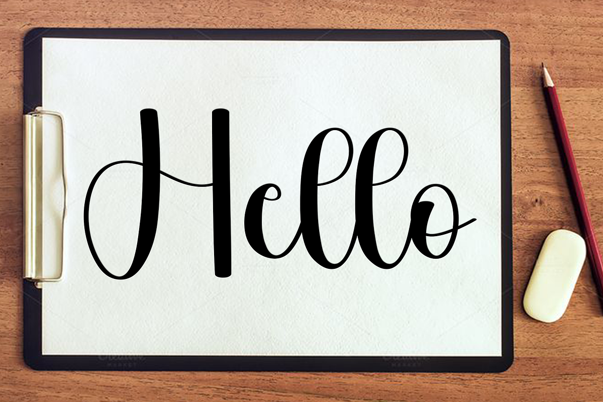 Birthday Darling, a Handwritten Font by FreshTypeINK (Photo 6 of 8)