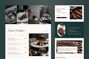 LuxDin - Restaurant Website, an UI Kit Template by peterdraw (Thumbnail 3 of 9)