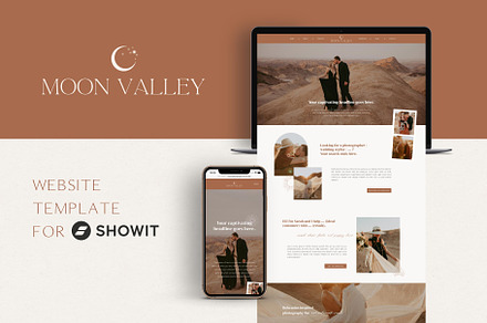 Boho Showit Website Template