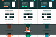 Square PSD Boostrap based template, a Product Mockup by Makoto (Thumbnail 4 of 5)