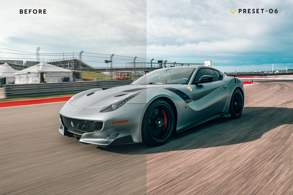 20 Automobile Presets & Actions, an Action Add-On by Effect-Hub (Photo 4 of 17)