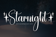 Starnight | Script Font, a Handwritten Font by Scratchones (Thumbnail 1 of 9)