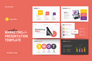 Marketing Plan Google Slides, a Marketing Template by CreativeSlides