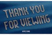 Hypestripe Sports Display Font, a Sans Serif Font by Alphabet Agency (Thumbnail 9 of 9)