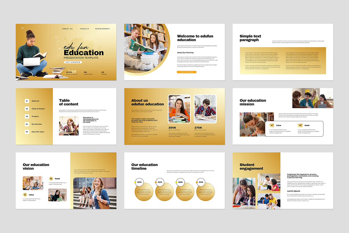 Edufun Education Presentation preview 6
