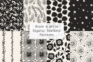 Black & White Organic Patterns