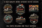 Outdoor Adventure Logo Templates, a Poster Template by Michael_Hinkle (Thumbnail 2 of 8)