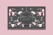 Stylish Floral Business Card, a Business Card Template by designerzDukan (Thumbnail 3 of 3)