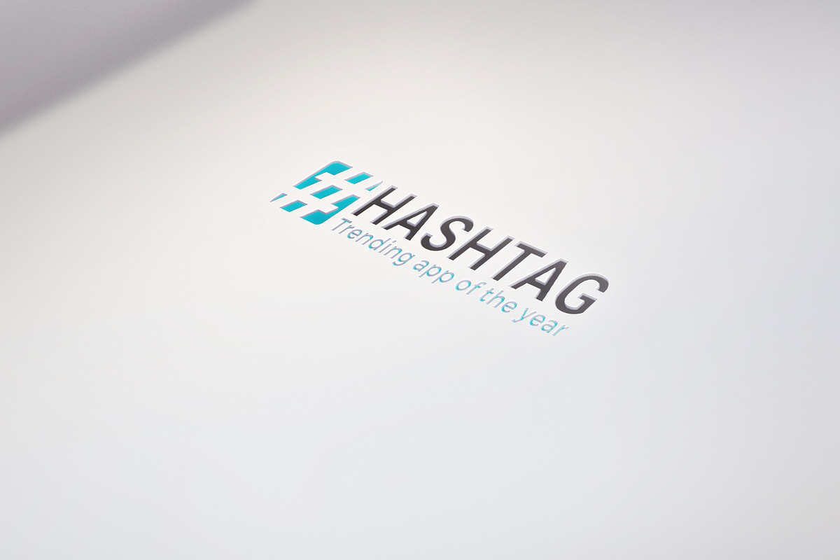 Hashtag-Creative Logo Design, a Branding & Logo Template by Conflutech Designs (Photo 2 of 3)