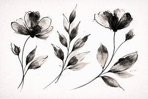 Botanical illustration of watercolor, a Photo by Dvoevnore photos