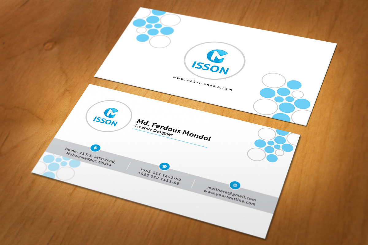 Business Card, a Business Card Template by ZAAS (Photo 5 of 6)