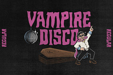 Vampire Disco Display Font