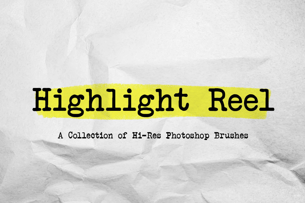 Highlight Reel, a Brush Add-On by lunchboxbrain (Photo 1 of 3)