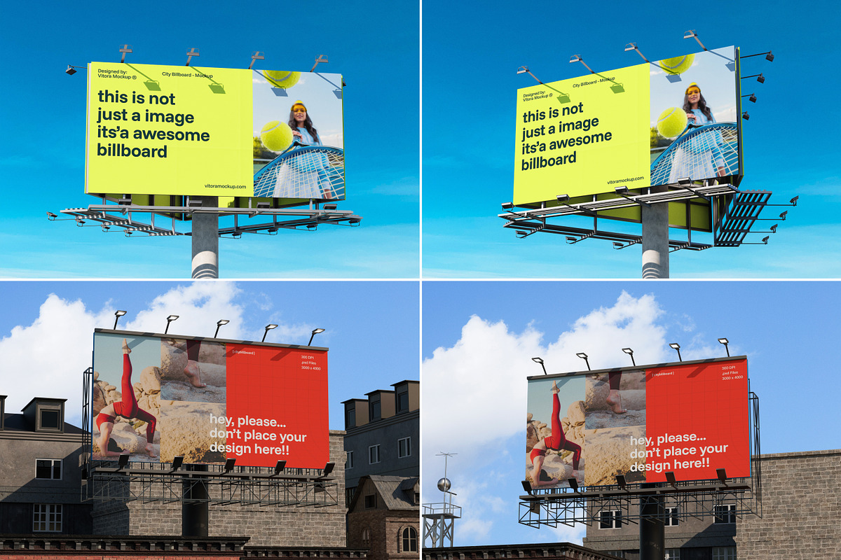 36 Billboards Mockup Bundle, a Mockup by Vitora Mockup (Photo 7 of 11)