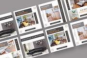 Modern Funiture - Instagram Post, a Social Media Template by UnicodeID (Thumbnail 2 of 4)