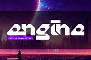 Causing Comfort - Sci-fi Font, a Sans Serif Font by 177Studio (Thumbnail 3 of 8)