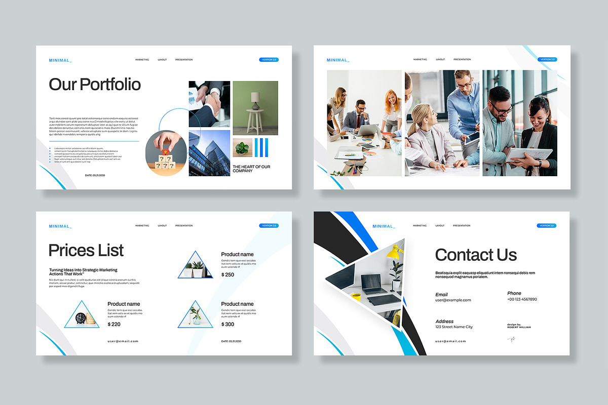Marketing Plan Presentation Template, a Presentation Template by MightyDesign (Photo 5 of 8)
