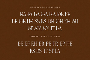 Claviers - Two Styles Serif