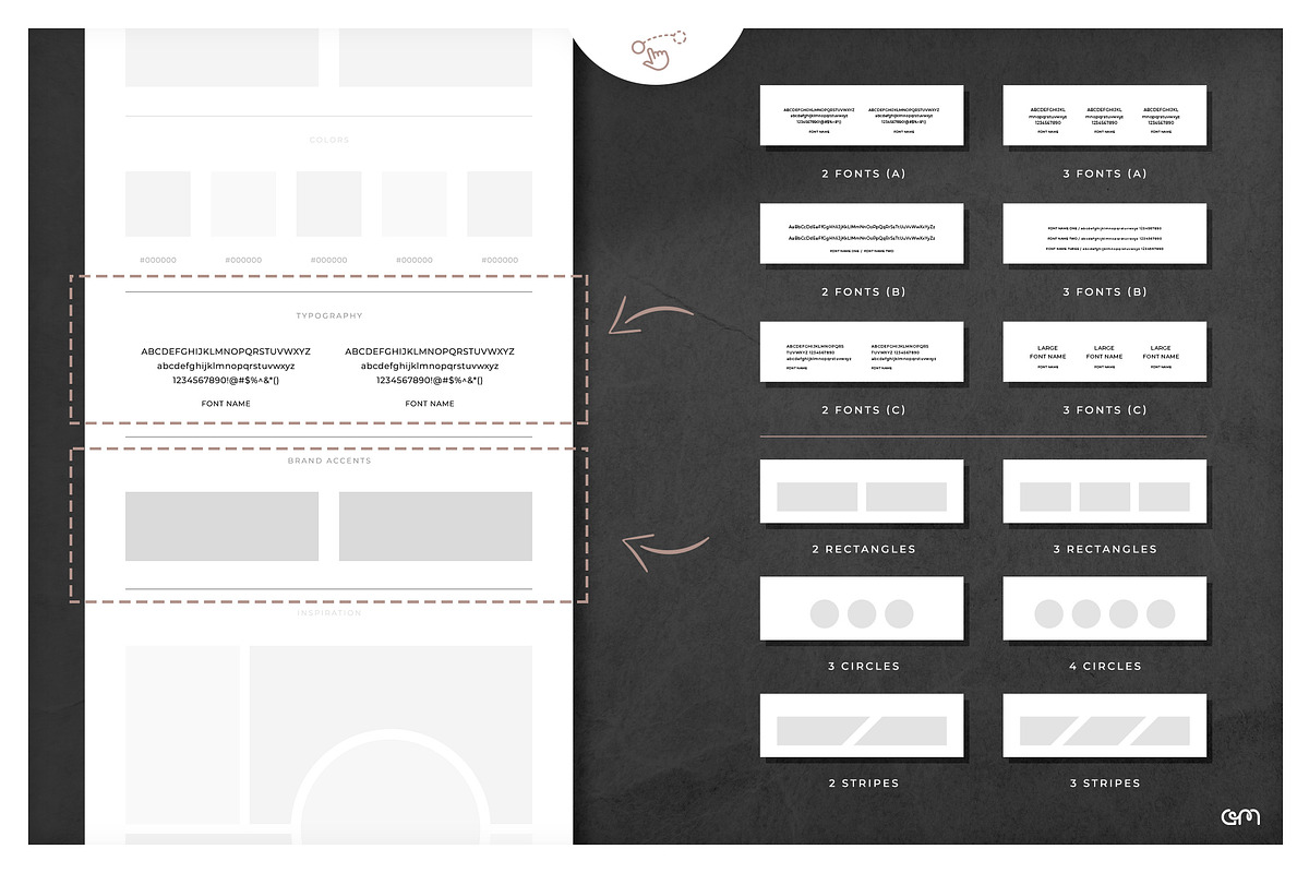 Infinity Brand Board Builder, a Presentation Template by AM Studio (Photo 4 of 9)