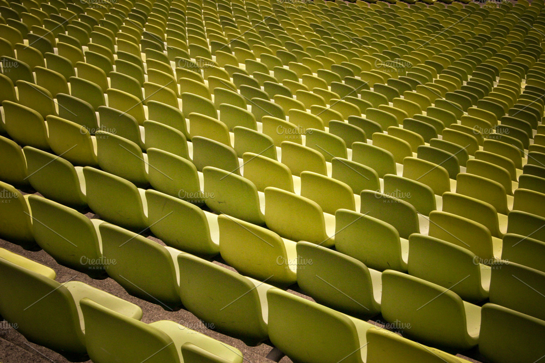 Stadium Stand Containing Stadium Stand And Fan