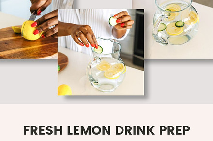 Fresh Lemon Drink Prep (15+ Images)