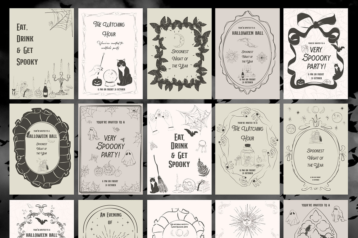 Nevermore: Gothic & Witchy Pack, an Object Graphic by Mio Buono (Photo 10 of 17)