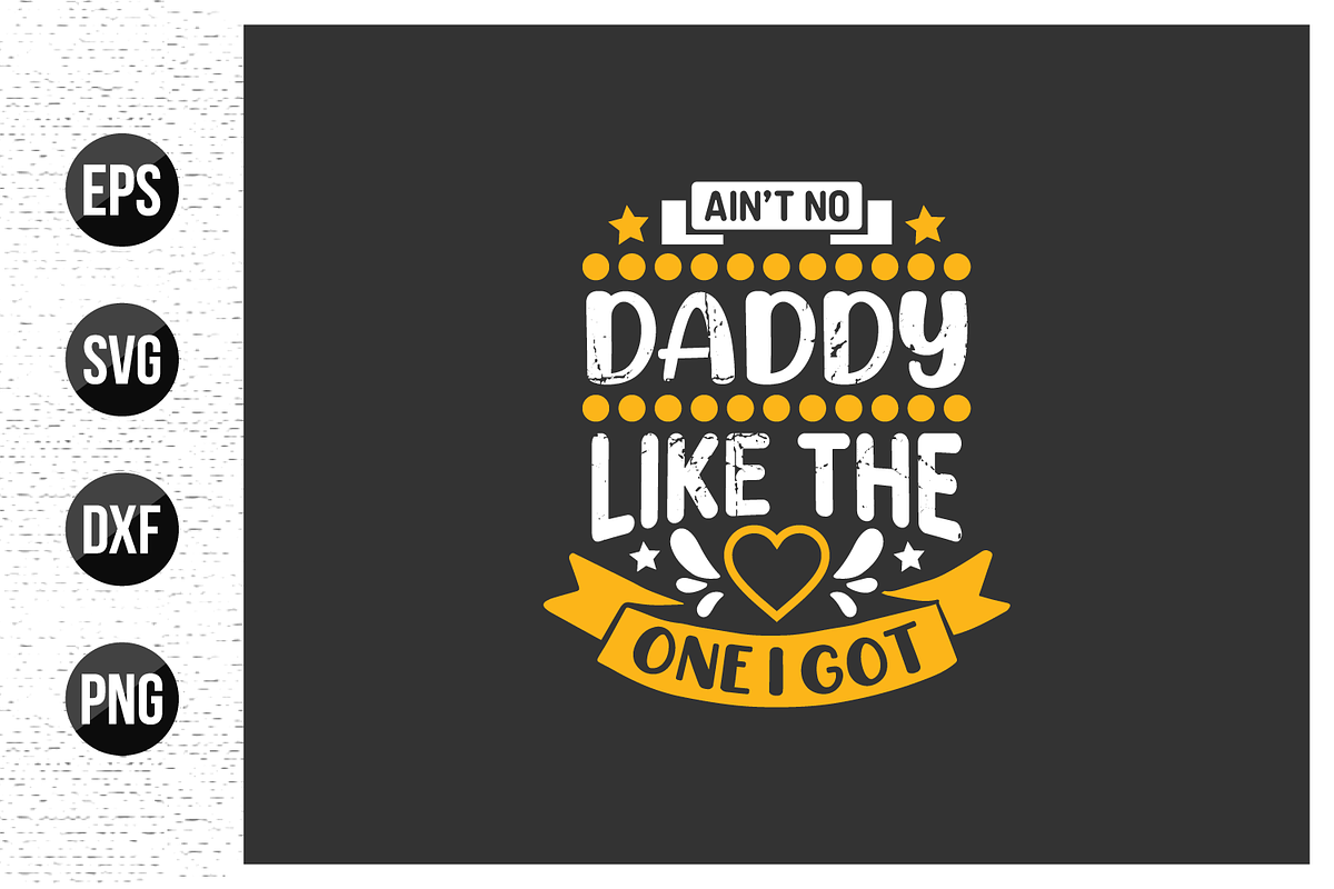 Dad typographic t shirt bundle, a Graphic by Uniquesvg99 (Photo 6 of 16)