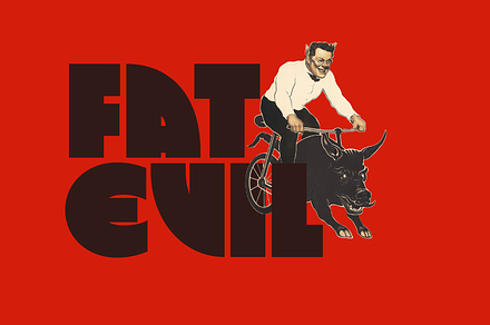 Fat Evil - Display Font