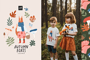 Autumn Foxes - Fall Forest clipart, an Animal Illustration by avdnadi (Thumbnail 5 of 11)