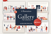 Gallery Flat Collection, a Templates & Theme by Tera Vector (Thumbnail 1 of 3)