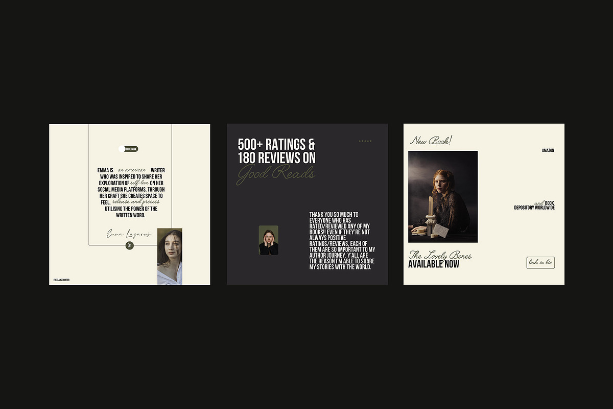 WRITERs | Social Media Pack, a Social Media Template by goodesign (Photo 9 of 12)