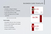 Professional Business Card Template, a Business Card Template by B2 Studio (Thumbnail 2 of 11)
