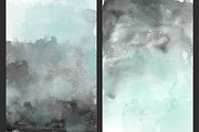 Mint & Charcoal Watercolors, a Texture Graphic by M. by mprintly (Thumbnail 3 of 6)