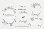 Bloom | Wedding Watercolor Florals, an Invitation Template by slowlivecreate (Thumbnail 1 of 8)