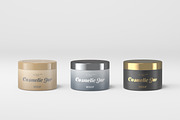 Cosmetic Jar Mockup #1, a Mask Mockup by Seven Lights (Thumbnail 1 of 8)