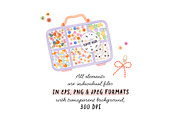 Crafty Girl & Junk Journal Bundle, an Object Graphic by Ruslana Lubenets (Thumbnail 3 of 13)