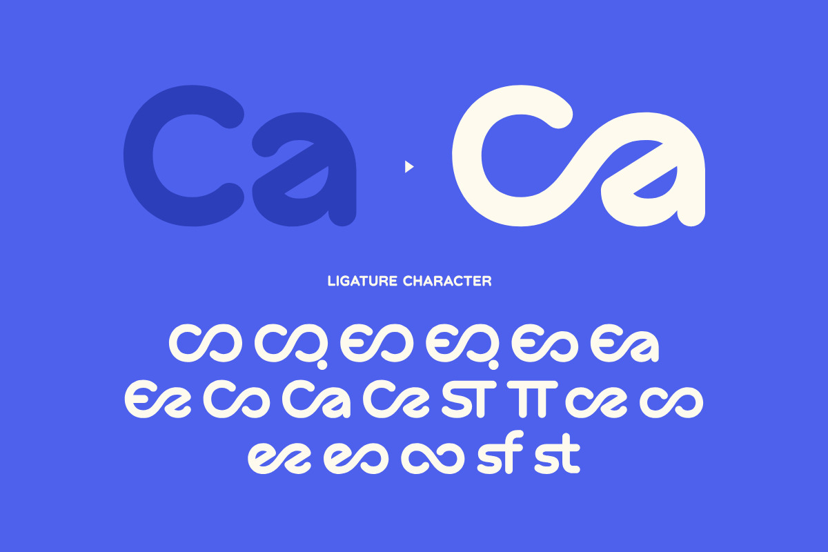 Cricon - Rounded Font, a Sans Serif Font by Matsero (Photo 7 of 10)