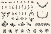Floral Lace Frames & Ornament Bundle, an Object Graphic by Christine Krahl (Thumbnail 15 of 24)